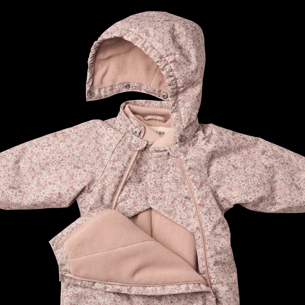 Adi Vinteroverall Rose Dust Flowers