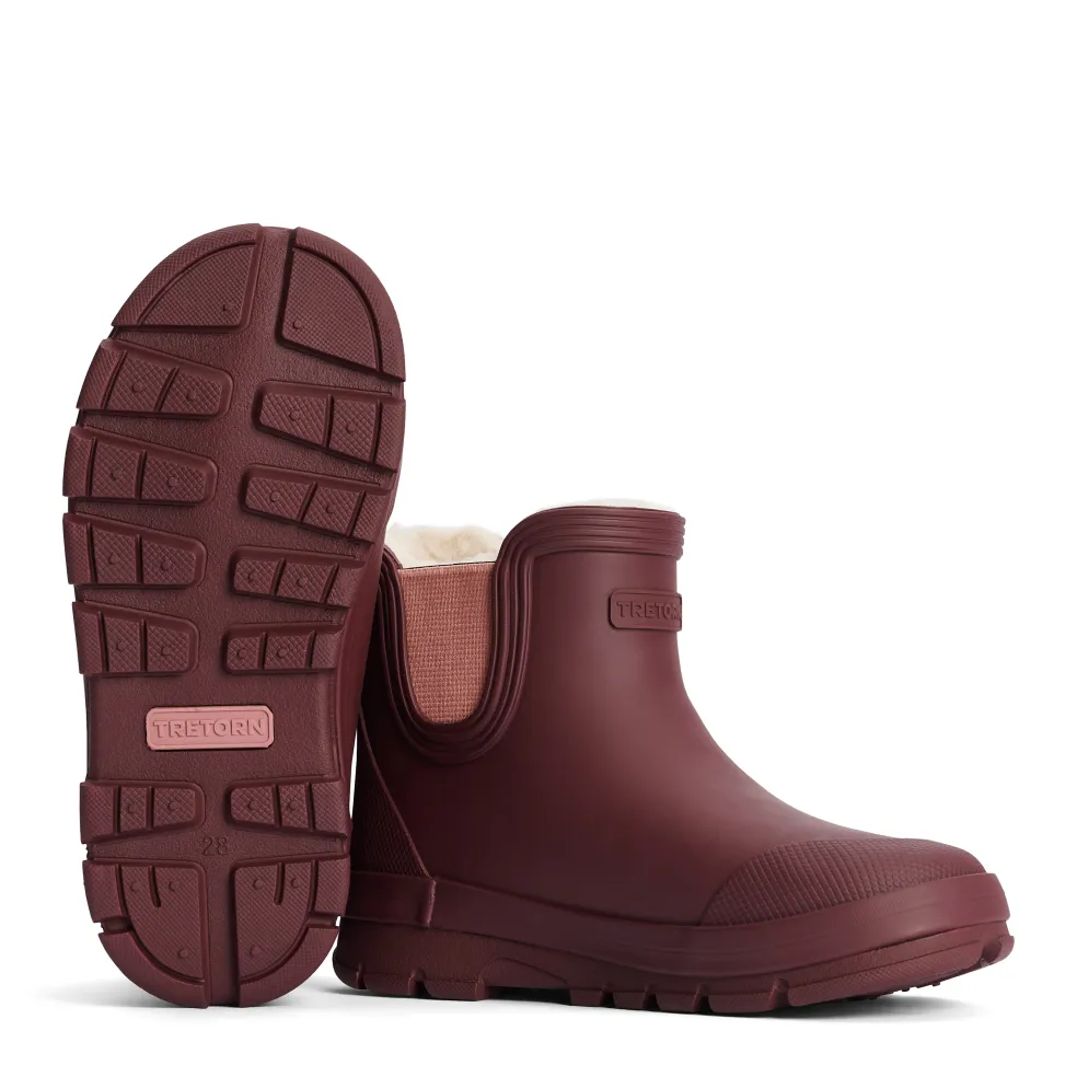 Aktiv Chelsea Winter Gummistövlar Burgundy