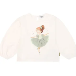 Alma Långärmad T-shirt Ivory