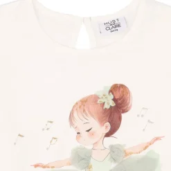 Alma Långärmad T-shirt Ivory
