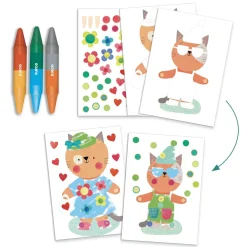 Animal Houses Pysselset Med 6 Aktiviteter