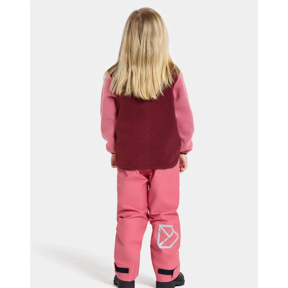 Anten Kids Jumper Med Hel Dragkedja Anemon Red