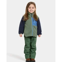 Anten Kids Jumper Med Hel Dragkedja Light Moss