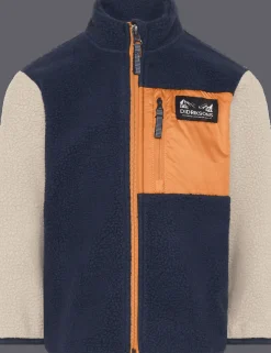 Anten Kids Jumper Med Hel Dragkedja Navy
