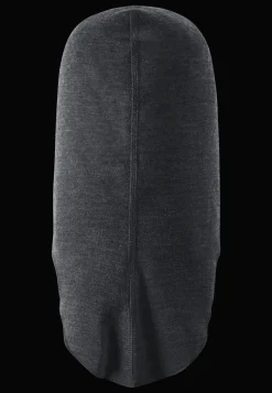 Aurora Balaklava I Ull Black Melange