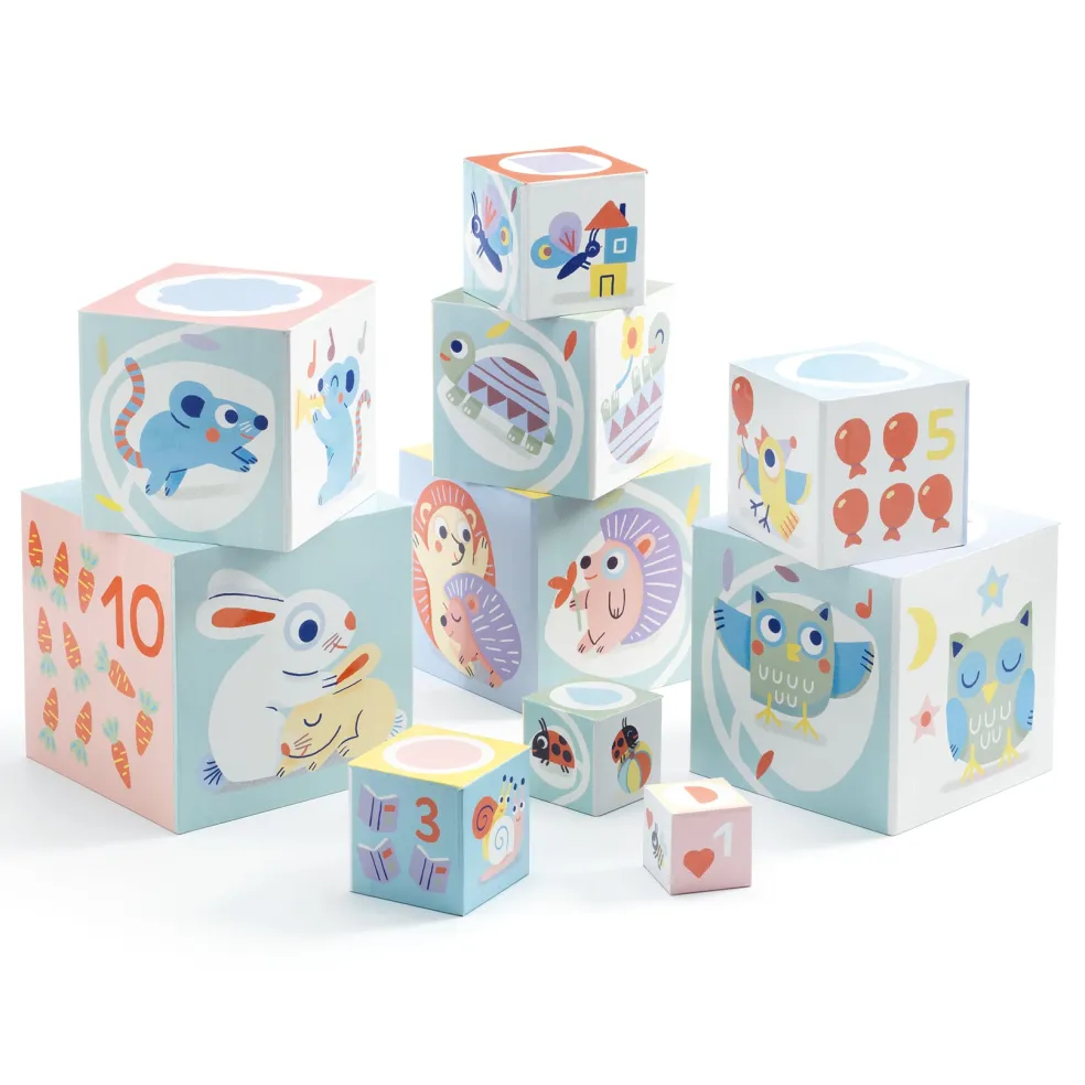Baby Bloki Stapling Av Block