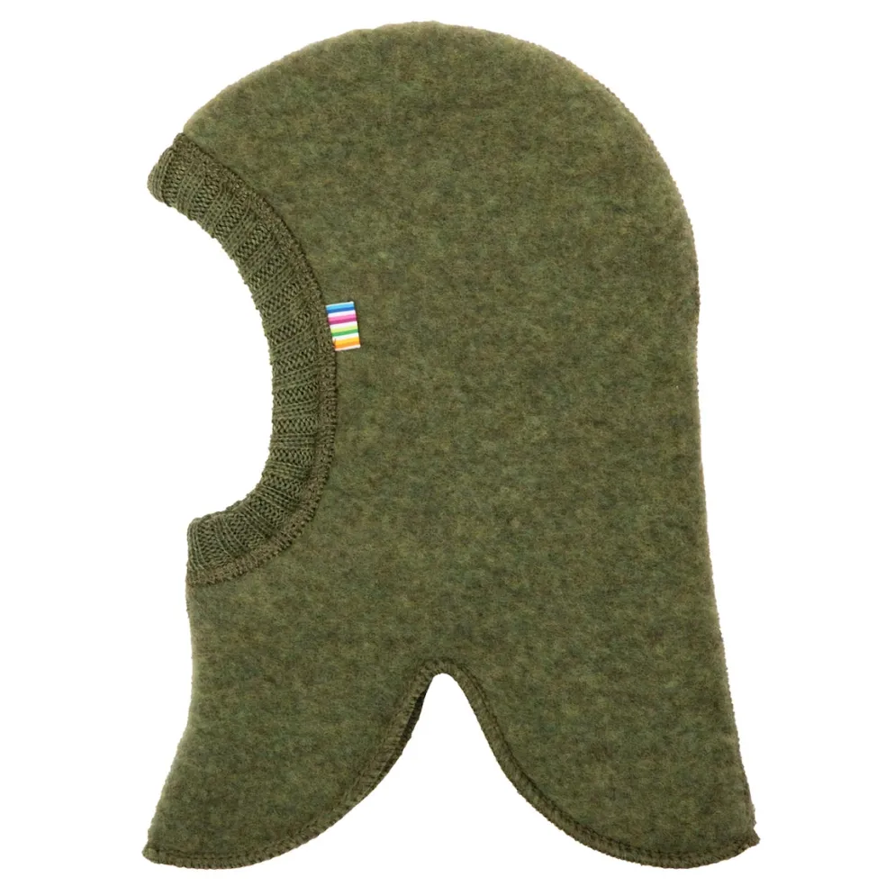 Balaklava I Mjuk Ull Dark Olive