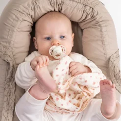 Bamboo Muslinfilt Petit River Rose