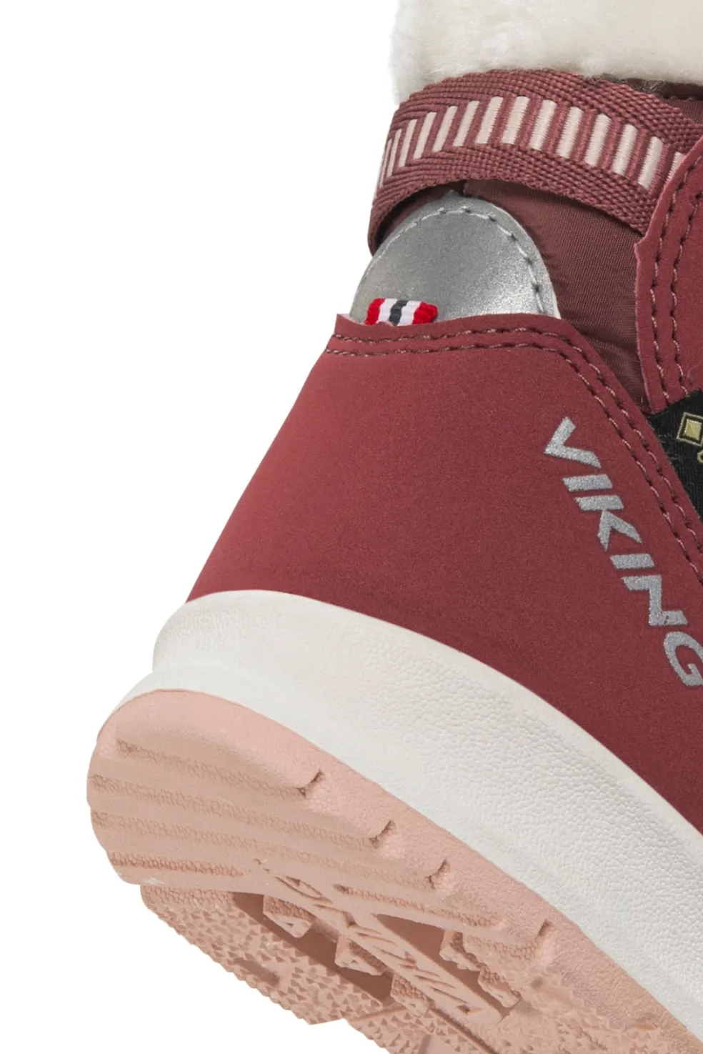 Belle Butterfly Warm GTX 2V Vattentäta Skor Dark Pink