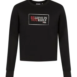 Belli Croppad Sweatshirt Moonless Night