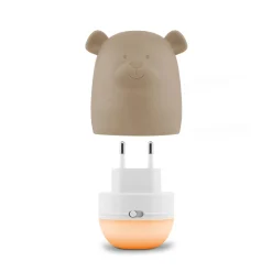 Benny The Bear Nattlampa Taupe
