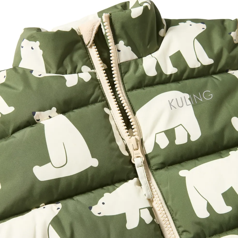 Bern Vadderad Jacka Polar Bear