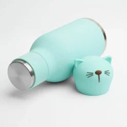 Bestie Cat Vattenflaska Green