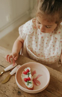 Bib För Bebisar Petit River Rose