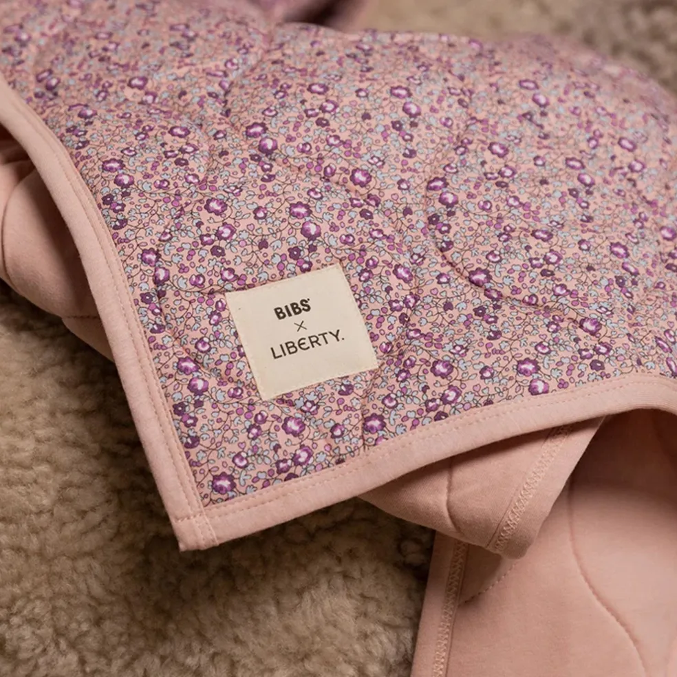 BIBS x Liberty Quiltad Filt Eloise - Blush