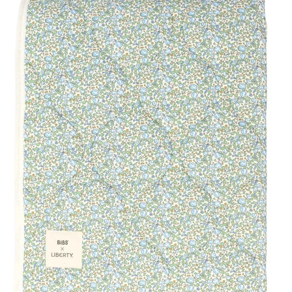 BIBS x Liberty Quiltad Filt Eloise - Ivory