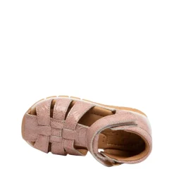 Billie Sandaler Rose Croco