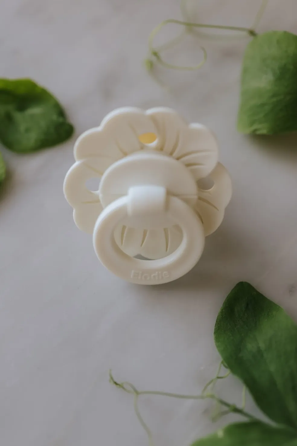 Binky Bloom Napp Vanilla White