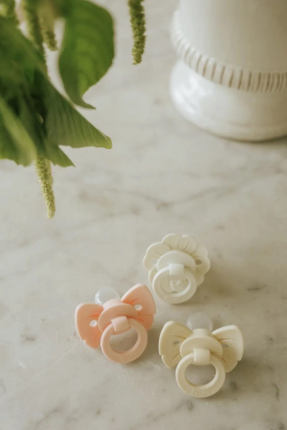 Binky Bow Napp Misty Pink