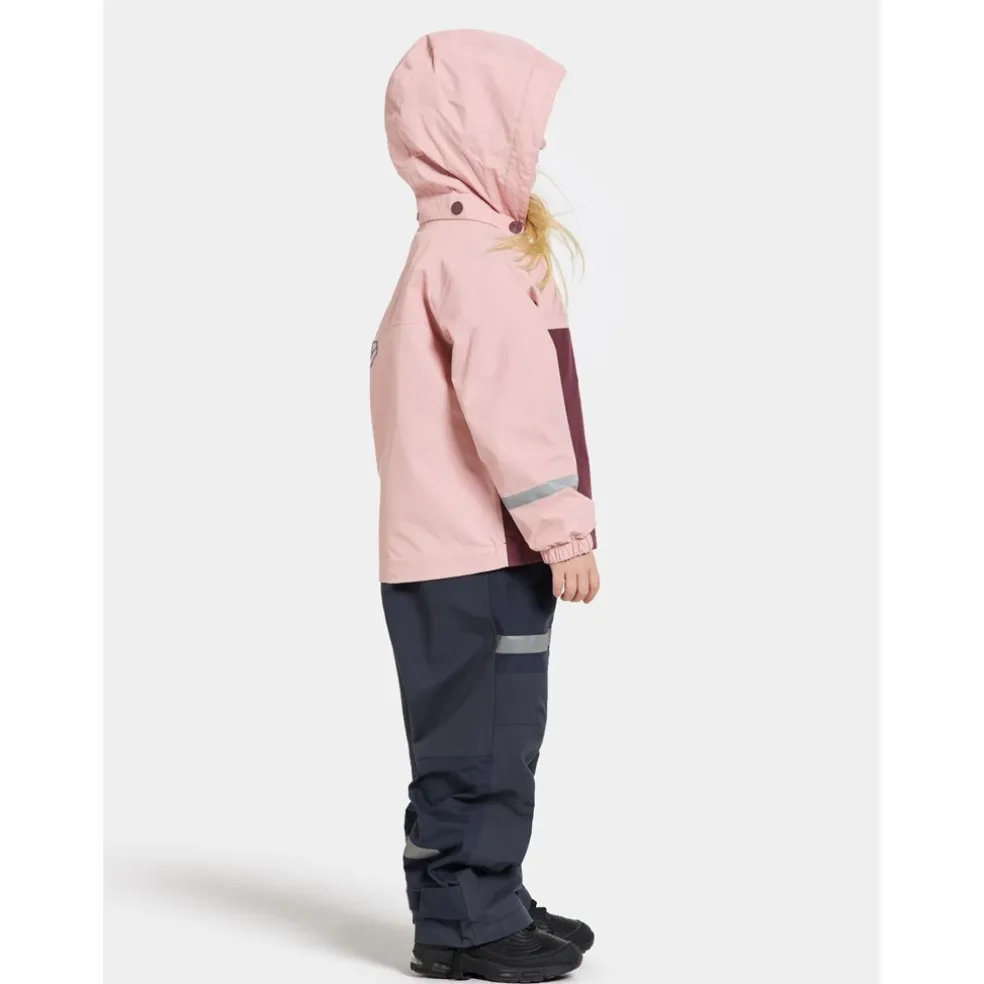 Bladet Regnjacka Dusty Pink
