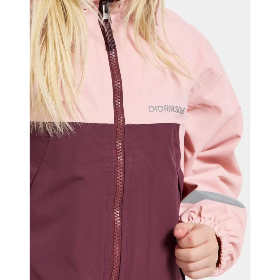 Bladet Regnjacka Dusty Pink