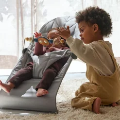 Bliss Petal Quilt Babysitter Ljusgrå