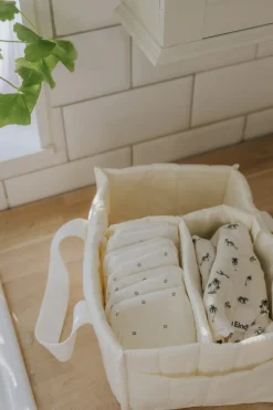 Blöjhållare Creamy White