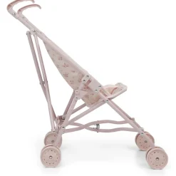 Blommig Dockvagn Rosa