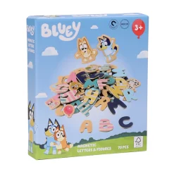 Bluey Magnetiska Bokstäver Multi