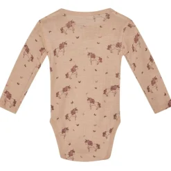 Bocel Mönstrad Baby Body Rose Cloud
