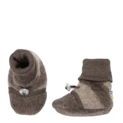 Booties I Mjuk Ull Brown