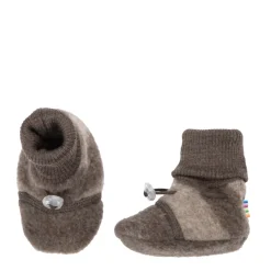Booties I Mjuk Ull Brown