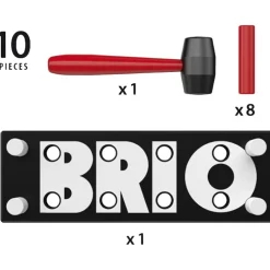 BRIO Baby - 30515 Hammarbänk Svart