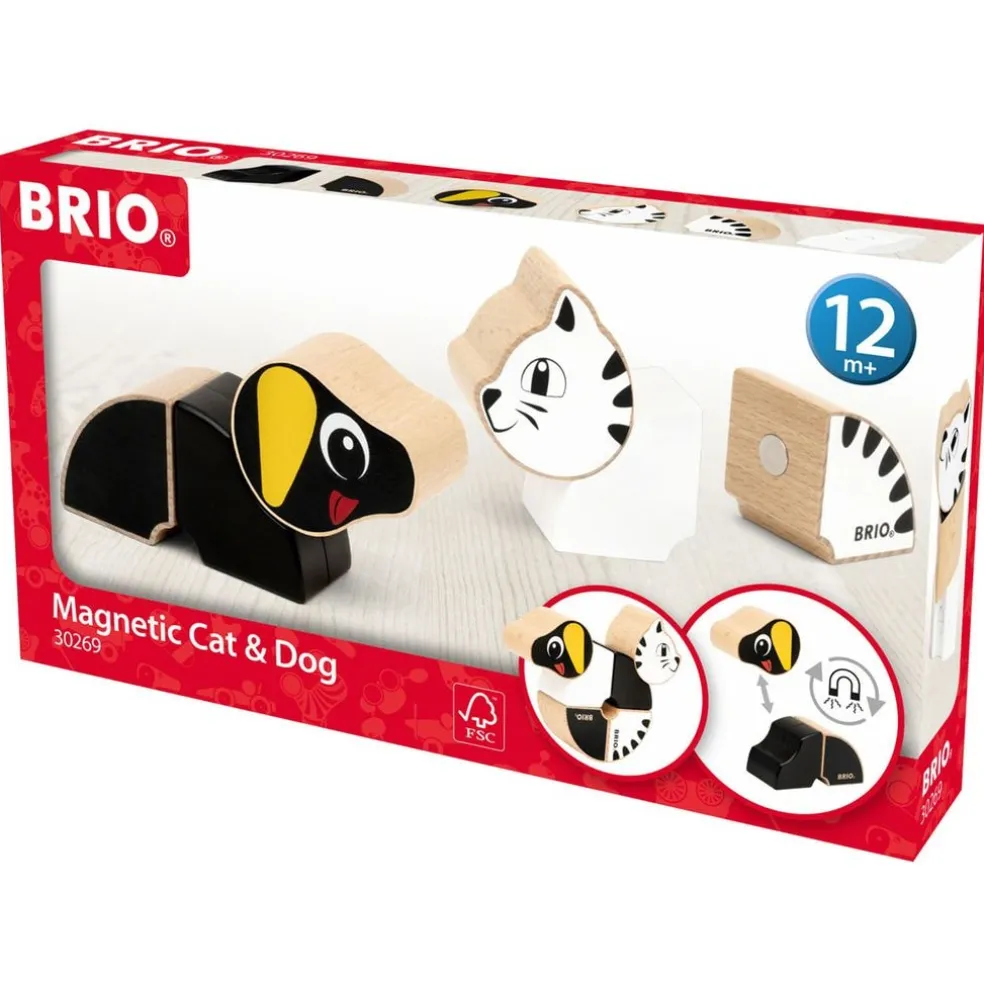 BRIO® Baby - 30269 Magnetisk Katt Och Hund