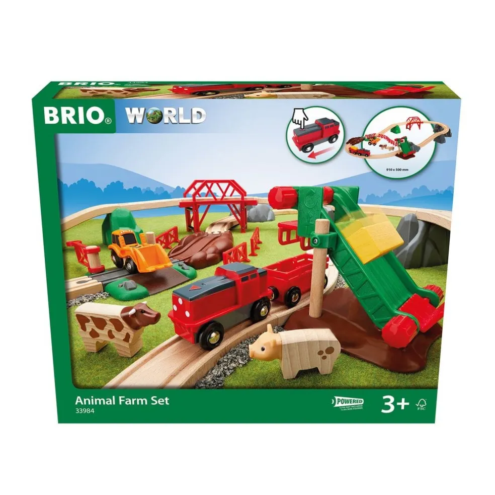 BRIO® World - 33984 Animal Farm Set