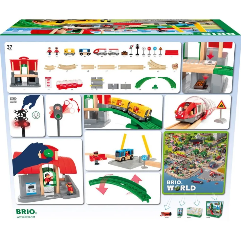 BRIO® World - 33989 Central Station Tågset