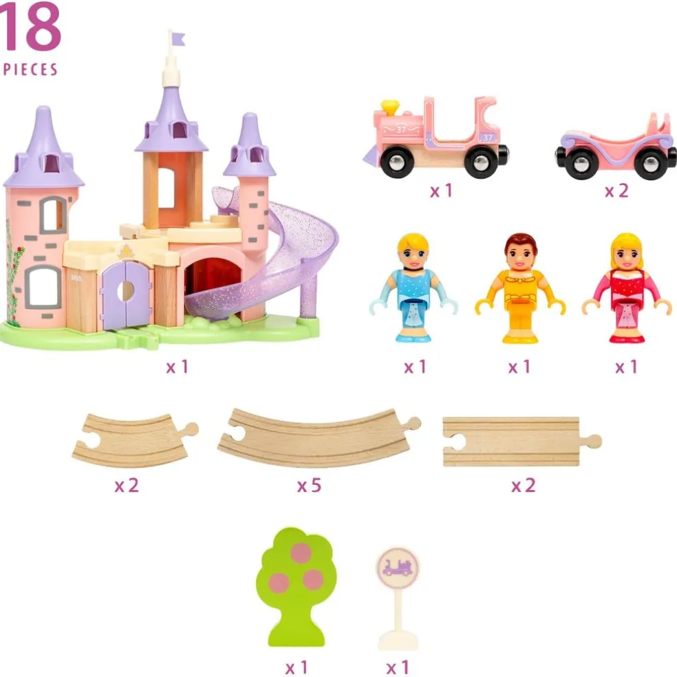 BRIO® World - 33312 Disney Princess Castle Set