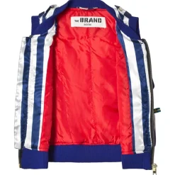 B Vest Blue/White Stripe