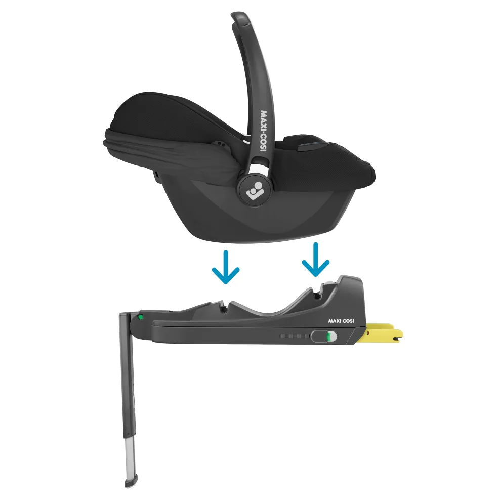 CabrioFix I-Size Babyskydd + Bas Black