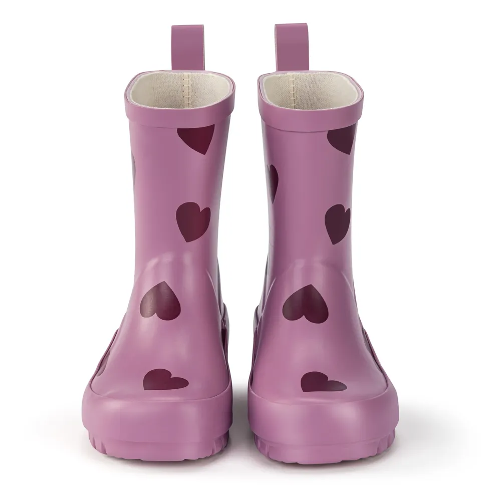 Caracas Gummistövlar Mauve Hearts