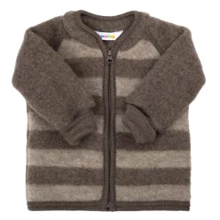 Cardigan I Mjuk Ull Brown
