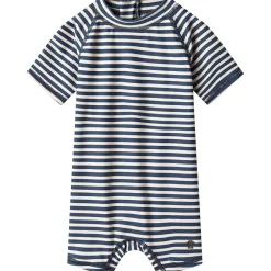 Cas Randig UV-Dräkt Indigo