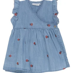 Chambrayklänning Faded Denim