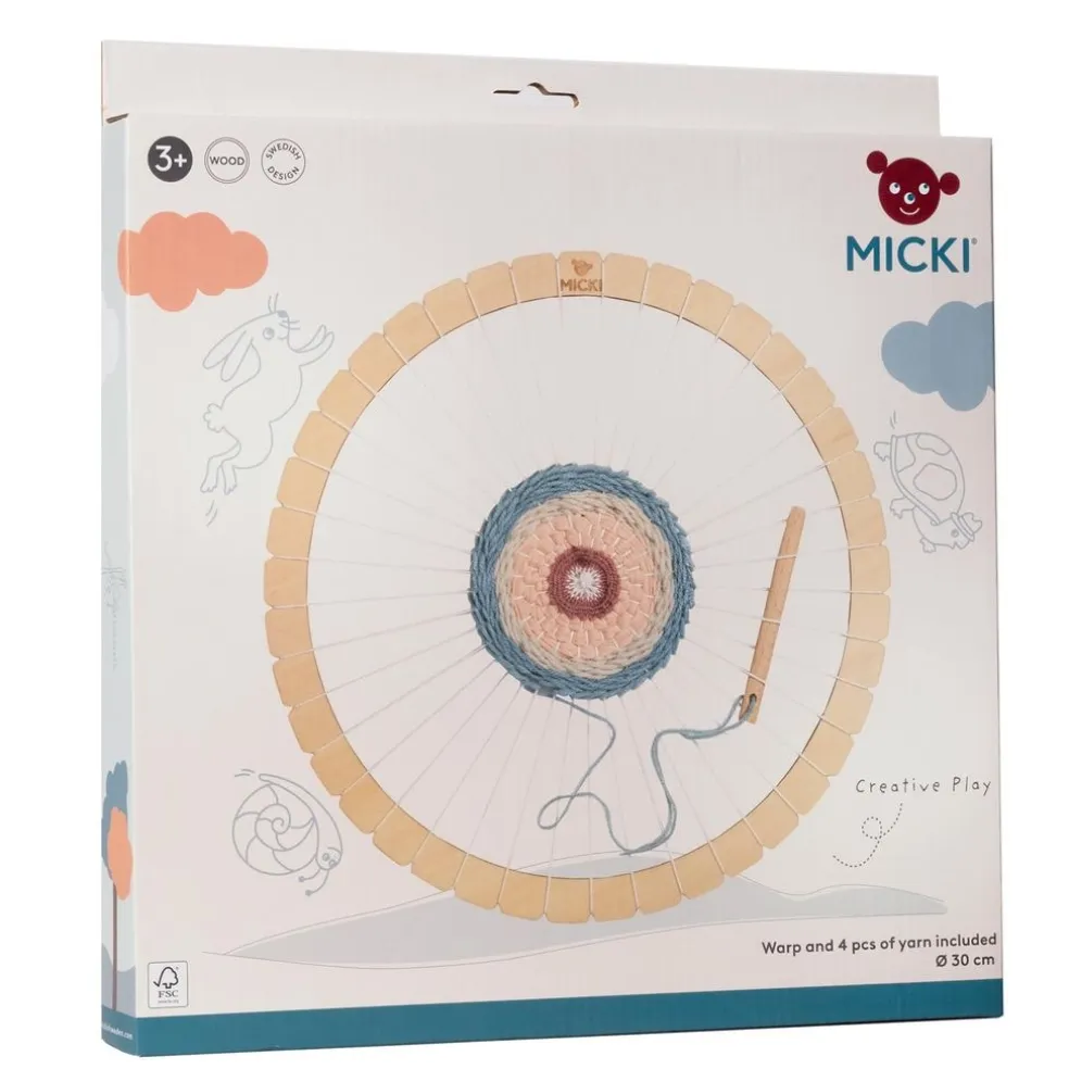30 cm Rund Vävram