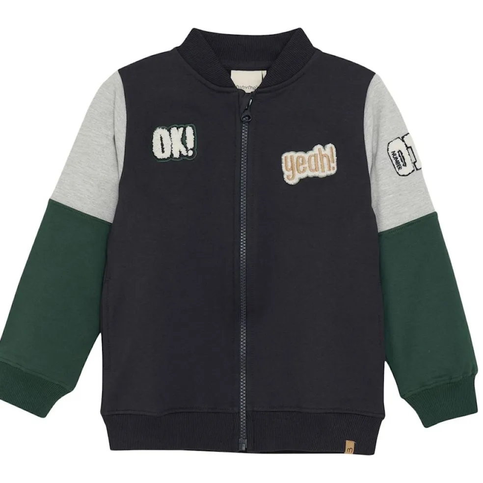 Color Block Kofta Dark Navy