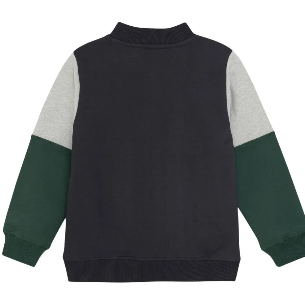 Color Block Kofta Dark Navy