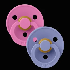 Colour 2-pack Runda Latexnappar Bubbelgum Peri