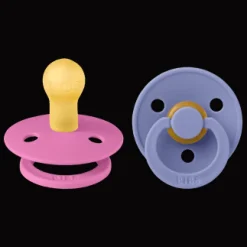 Colour 2-pack Runda Latexnappar Bubbelgum Peri