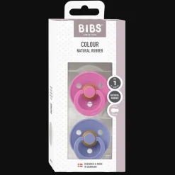 Colour 2-pack Runda Latexnappar Bubbelgum Peri