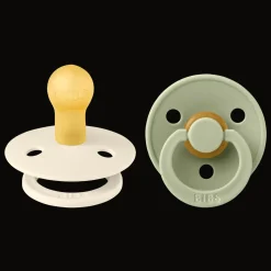 Colour 2-pack Runda Latexnappar Ivory Sage